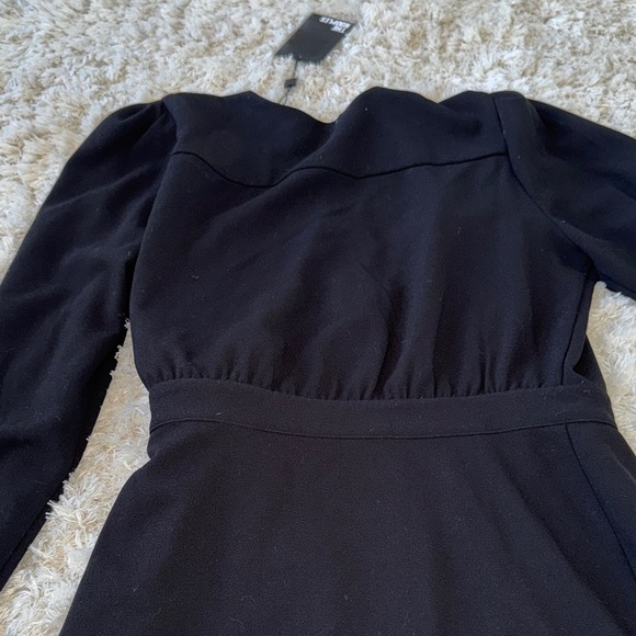 The Kooples Black Long Sleeve Dress us size 6/8 (kooples fr size 3)NEW - Picture 9 of 9